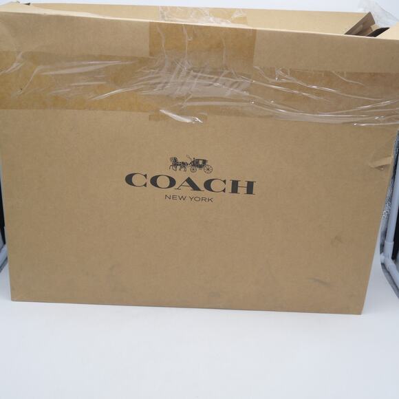 NEW Coach 5696 City Tote In Signature Canvas Leather Khaki/Surplus Bag Purse - Picture 13 of 13